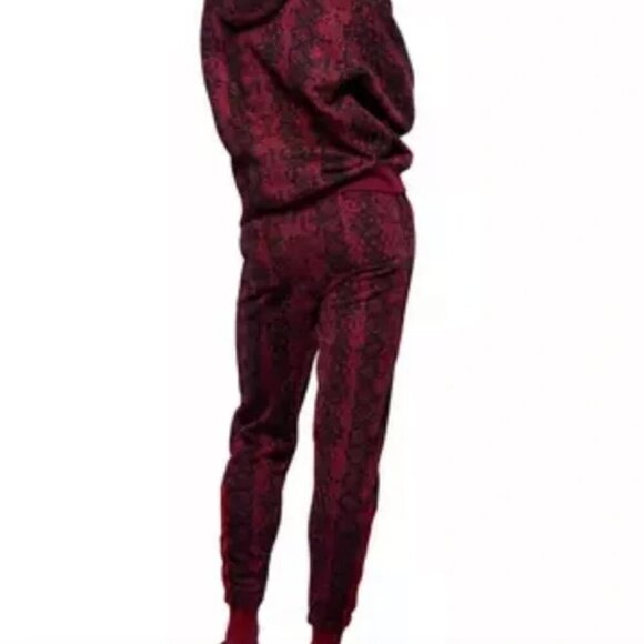 NWT Adidas x Ivy Park Beyonce Unisex Sweat Pant And Hoodie Set, Cherry Wood - Picture 2 of 16